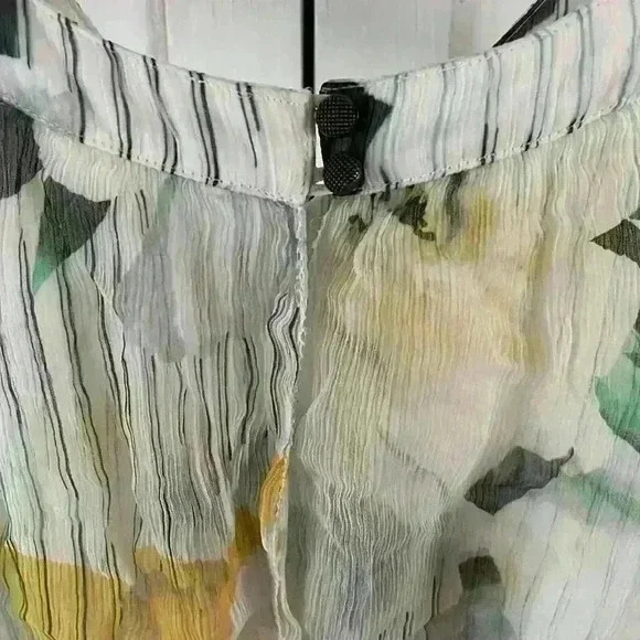 NWT Anthropologie Midi Dress Floral Tiered Size 8 - Picture 6 of 16